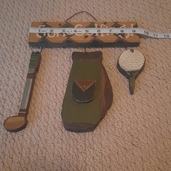 Gone Golfing wall sign, preowned. - Picture 3 of 5